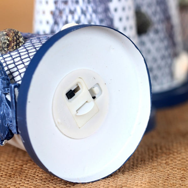 Flash Ocean Iron Lighthouse Home Crafts