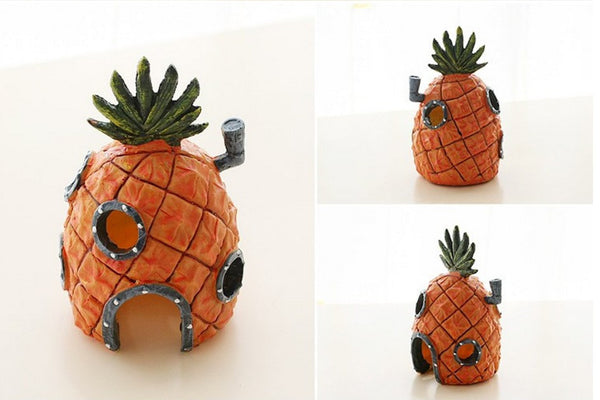 Pineapple Spongebob's Home Fish Aquarium Decoration
