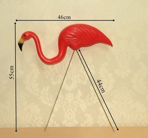 Red Flamingo Garden Ornament