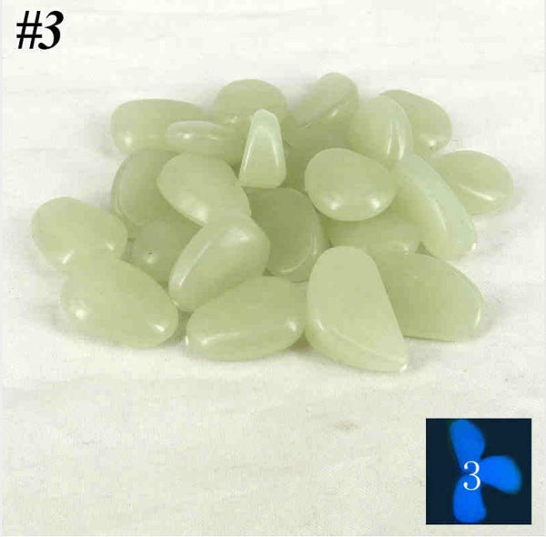 Glow In The Dark Luminous Pebbles Stones