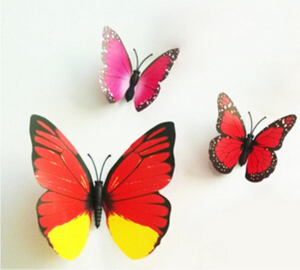 3D Butterfly Tatoos Wall Sticker