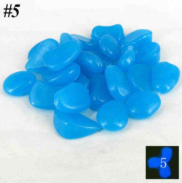 Glow In The Dark Luminous Pebbles Stones