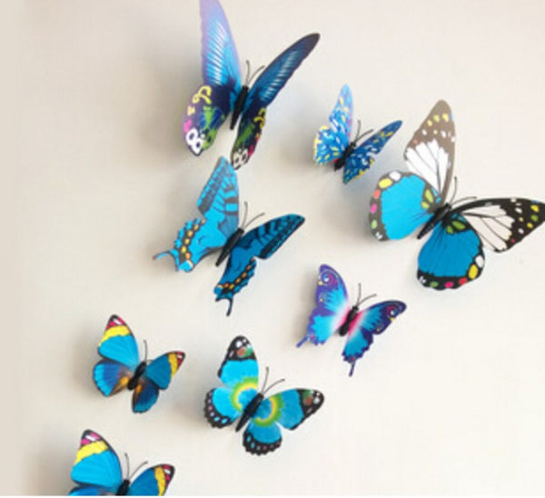3D Butterfly Tatoos Wall Sticker